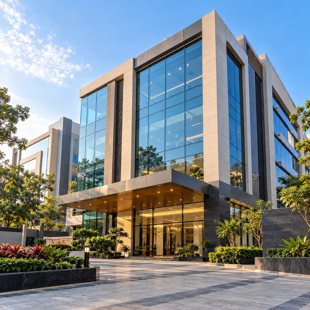 Modern office building in Pune